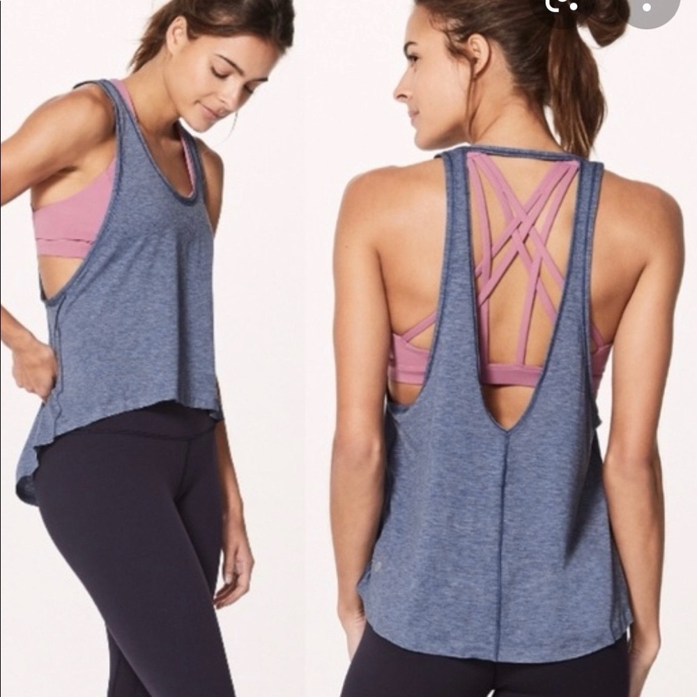 Lululemon Intended Tank Open Back Top